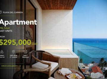 Departamento · 55m² · 2 Recámaras · Condo Pre - Sale | Playa del Carmen | 2 Bedroom | Walk in 5th Avenue | Close To Beach