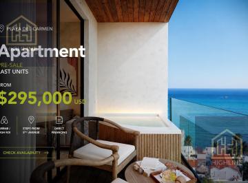 Departamento · 55m² · 2 Recámaras · Condo Pre - Sale | Playa del Carmen | 2 Bedroom | Walk in 5th Avenue | Close To Beach