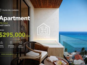 Departamento · 55m² · 2 Recámaras · Condo Pre - Sale | Playa del Carmen | 2 Bedroom | Walk in 5th Avenue | Close To Beach