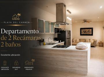 Departamento · 86m² · 2 Recámaras · 1 Estacionamiento · Departamento de 2 Recámaras en Playa del Carmen | Precio de Oportunidad