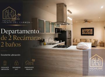 Departamento · 86m² · 2 Recámaras · 1 Estacionamiento · Departamento de 2 Recámaras en Playa del Carmen | Precio de Oportunidad