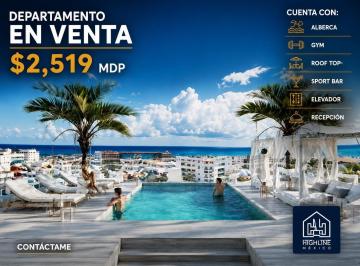 Departamento · 40m² · 1 Recámara · Departamento en Playa del Carmen 1 Habitación a Tres Minutos de La Playa/ Pet Friendly/ Equipado