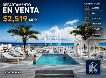 Departamento · 40m² · 1 Recámara · Departamento en Playa del Carmen 1 Habitación a Tres Minutos de La Playa/ Pet Friendly/ Equipado