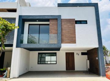 Casa de 4 habitaciones, San Andrés Cholula · Casa en Venta, Cluster con Alberca, Parque México, Lomas de Angelópolis