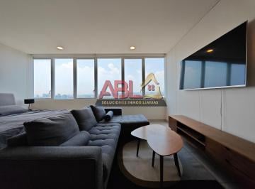 Departamento · 59m² · 1 Estacionamiento · Loft Amueblado en Renta en Residencial Vistas del Bosque