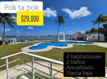 Departamento de 2 habitaciones, Benito Juárez · Depa Amueblado en Renta en Pok Ta Pok
