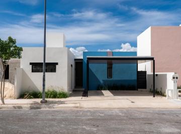 Casa · 167m² · 3 Recámaras · 2 Estacionamientos · Venta de Casa en San Diego Cutz Mérida Yucatán Conkal