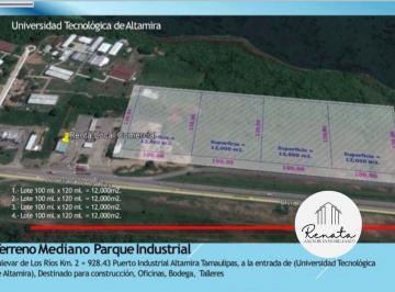 Terreno / Lote · 12000m² · (Rgtv2043) Terrenos en Boulevard de Los Ríos, Altamira, Tamaulipas Info. 833.147.3677