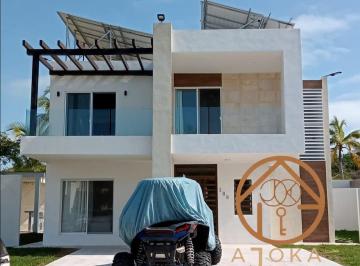 Casa · 173m² · 3 Recámaras · 2 Estacionamientos · (Gfdv2526) Casa en Venta o Renta en Fracc. Velamar Informes 054