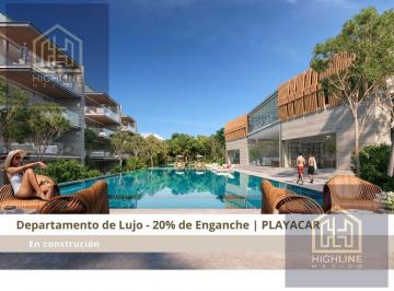 Departamento · 127m² · 2 Recámaras · 1 Estacionamiento · Preventa en Playacar | Departamento de Lujo con Esquemas 20% Enganche