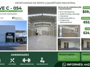 Bodega comercial , El Marqués · Renta de Bodegas Industrial