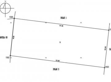 Terreno / Lote · 4087m² · Terreno Residencial en Venta en Pueblo Dzununcan