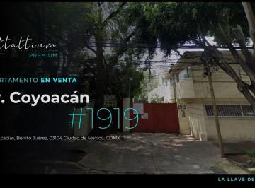 Departamento de 3 habitaciones, Miguel Hidalgo · Departamento Ubicado en Av Coyoacan, Benito Juarez