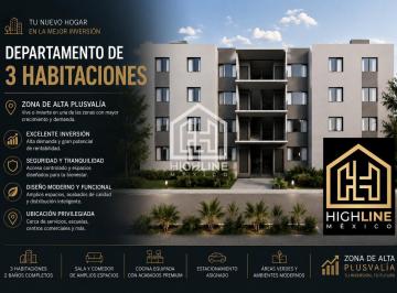 Departamento · 80m² · 3 Recámaras · Departamento 3 Recamaras | Amenidades Premium | Zona Alta Plusvalía