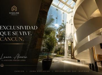 Casa · 580m² · 5 Recámaras · 1 Estacionamiento · Exclusiva Casa en Venta en Cancun