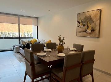 Departamento · 120m² · 2 Recámaras · 1 Estacionamiento · Con Gran Diseño y Amueblado en Col del Valle
