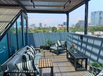 Departamento de 2 habitaciones, Benito Juárez · Col. Acacias, Penthouse con Roof Garden Privado Venta