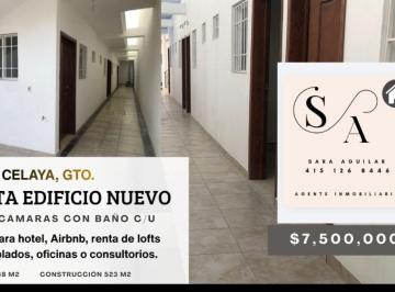 Inmueble productivo urbano de 13 habitaciones, Celaya · Venta Edificio Nuevo Galeana