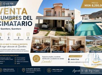 Casa · 3 Recámaras · 2 Estacionamientos · Casa en Venta Cumbres del Cimatario