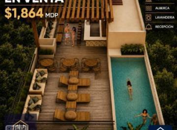 Departamento · 25m² · 1 Recámara · Departamento en Playa del Carmen 1 Habitación 1 Baño 1 Cocineta Sala Alberca Roof Top Lavanderia