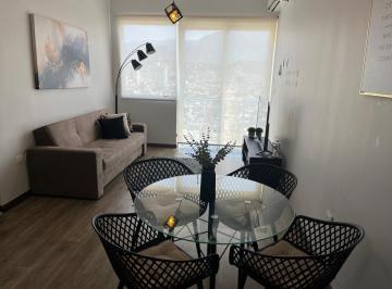 Departamento · 65m² · 2 Recámaras · 1 Estacionamiento · Departamento Amueblado, Torre Kyo Radiant, Centro de Monterrey