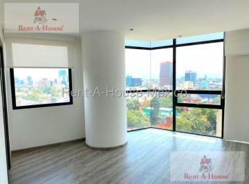 Departamento · 110m² · 2 Recámaras · 2 Estacionamientos · Departamento en Renta en Insurgentes Mixcoac, Benito Juárez Jl 26 - 3140.