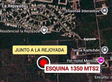 Terreno / Lote , Mérida · Esquina 1350 m² Junto a La Rejoyada Norte de Merida Para Gente con Vision