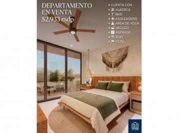 Departamento · 51m² · 1 Recámara · 1 Estacionamiento · Departamento en Playa del Carmen 1 Habitacion 1 Baño Cocina Piscina Jacazzi Wifi Cctv Elevador