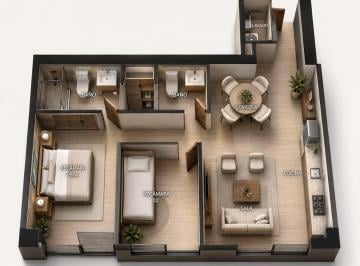 Departamento de 2 habitaciones, Zapopan · Departamento con Excelente Ubicación Para Estrenar en Nivel 10