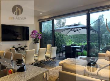 Departamento · 116m² · 2 Recámaras · 2 Estacionamientos · Rento Departamento con Jardín, Reserva de Los Jinetes, Av Juárez 120, Atizapán, Méx.