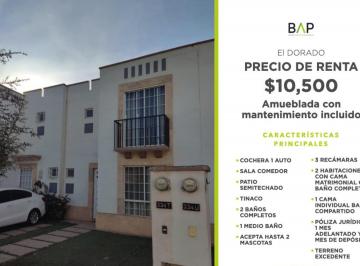 Casa de 3 habitaciones, León · Casa con 3 Habitaciones en Renta en Bosques del Dorado