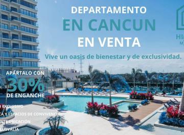 Departamento · 102m² · 2 Recámaras · 2 Estacionamientos · Departamento de 2 Habitaciones/ Alberca Infinity/