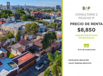 Local comercial , León · Consultorio de 19 m² en Renta en Jardines del Moral.