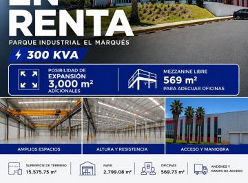 Bodega comercial , El Marqués · Renta Bodega El Marqués #5