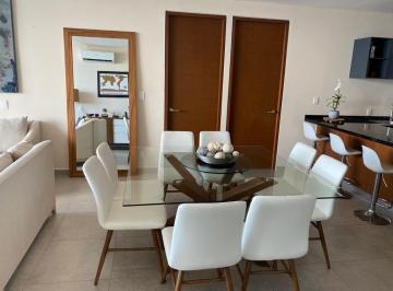 Departamento · 126m² · 2 Recámaras · 2 Estacionamientos · Departamento en Renta Amueblado 2 Recamaras en Eugenia, Aqua Residencial Av Huayacan