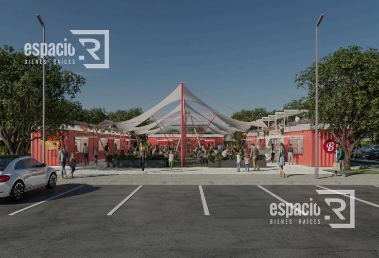 Container-Type Commercial Spaces at the Sacramento Toll Plaza