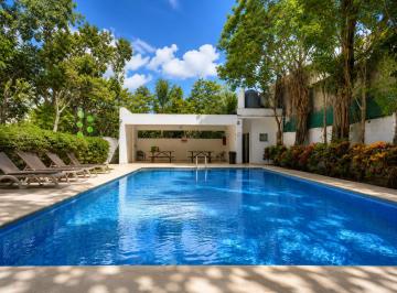 Departamento de 3 habitaciones, Solidaridad · Departamento Planta Baja de 3 Recámaras en Privada con Albercas | Selvanova | Playa del Carmen