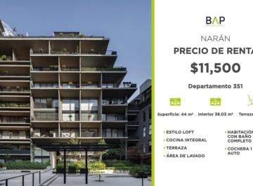 Departamento de 1 habitación, León · Departamento de 44 m² con 1 Recámara en Renta en Jardines del Moral
