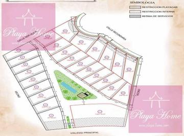 Terreno / Lote · 249m² · Terreno en Venta en Playacar Fase 2, Playa del Carmen