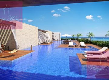 Departamento · 177m² · 2 Recámaras · 2 Estacionamientos · Cruz con Mar: un Refugio de Ensueño en Playa del Carmen 2 Recamaras Vista Al Mar