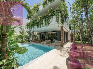 Casa · 700m² · 4 Recámaras · Casa Lolita Lujosa Villa en Aldea Zama: un Refugio de Encanto y Exclusividad