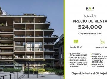 Departamento de 2 habitaciones, León · Departamento de 108 m² con 2 Recámaras en Renta en Jardines del Moral