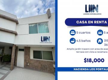 Casa de 5 habitaciones, León · Casa en Renta Amueblada o Sin Amueblar en Hacienda Los Naranjoscalle Hacienda de Los Portales 114