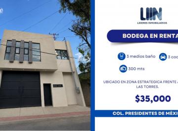 Bodega comercial , León · Bodega en Renta Ubicada en Calle Guadalupe Victoria No.412col. Presidentes de México