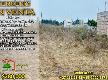 Terreno / Lote , Amealco de Bonfil · Terreno en Venta en Colonia Emiliano Zapata, Amealco, Querétaro