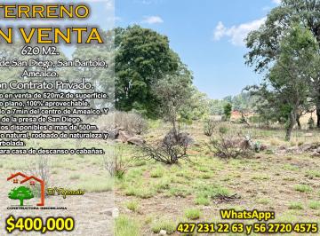Terreno / Lote , Amealco de Bonfil · Terreno en Venta en Presa de San Diego, San Bartolo Amealco, Amealco