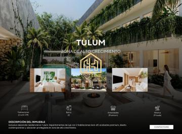 Departamento · 60m² · 2 Recámaras · 1 Estacionamiento · Departamento 2 Recamaras en Tulum con Alberca a 5 Min del Centro Comercial