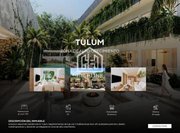 Departamento · 60m² · 2 Recámaras · 1 Estacionamiento · Departamento 2 Recamaras en Tulum con Alberca a 5 Min del Centro Comercial