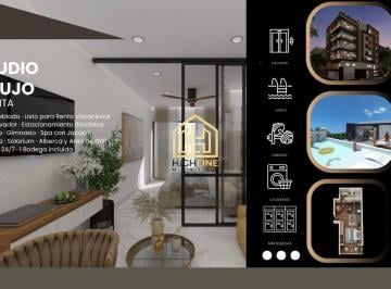 Departamento · 70m² · 1 Recámara · 1 Estacionamiento · Departamento Estudio Amueblado en Venta Playa del Carmen Cerca de La 5ta Av