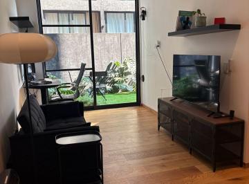 Departamento de 2 habitaciones, Cuauhtémoc · Departamento con Jardín